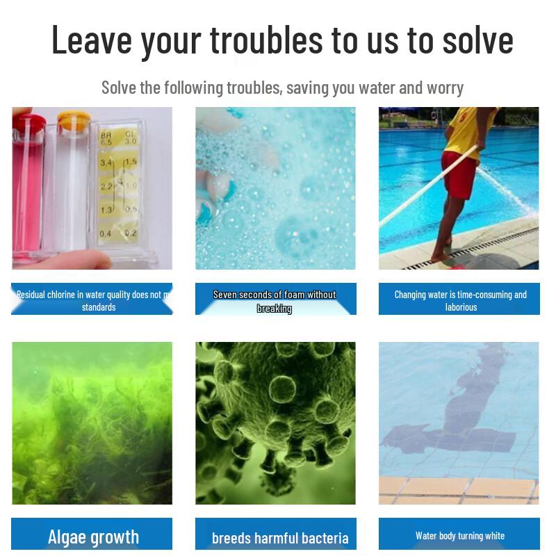 Shuibole Slow-Dissolving Chlorine Granules for Pool Disinfection