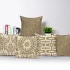 Nordischer Stil Vintage Blumendruck Kissenbezüge Geometrisch Kissenbezug für Sofa Auto Schlafzimmer Kissenbezug Heimdeko