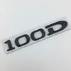 mghxj4 For Tesla MODEL 3 S X Y 75D 85D 90D 100D Rear Boot Trunk Tailgate Emblem Badge Sticker 3D Metal Car Styling Accessories