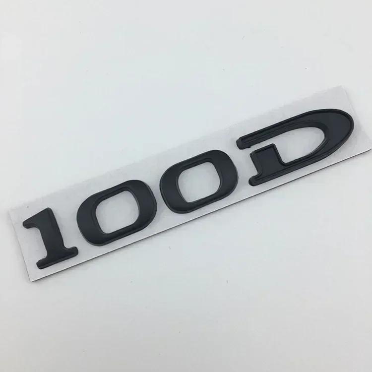 mghxj4 For Tesla MODEL 3 S X Y 75D 85D 90D 100D Rear Boot Trunk Tailgate Emblem Badge Sticker 3D Metal Car Styling Accessories