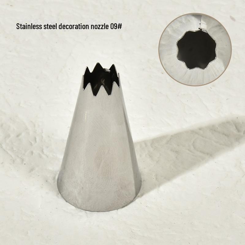 Nerezová sada na zdobení krémovým lepidlem pro DIY pečení a zdobení dortů