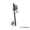 Eye liner - EVELINE - Eveline Variété Gel Eyeliner Pencil 01 Black - Noir - Application facile - Regard intense