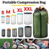 Portable Compression Stuff Sack Bag Waterproof Drawstring Travel Sundry Bag Space Saving Carry Pouch for Camping Travel Hiking