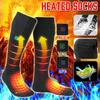 Unisex Electric Heated Socks Rechargeable Battery Power Foot Winter Warmer Socks