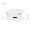 ALL-FASHION-MALL Λευκή Anime Εμοτικόν Μάσκα Στόματος Kaomoji Αντι-Σκόνης Kawaii Μάσκα Προσώπου