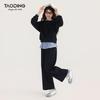 Girls' Casual Academy Style Sweatshirt & Pants Set