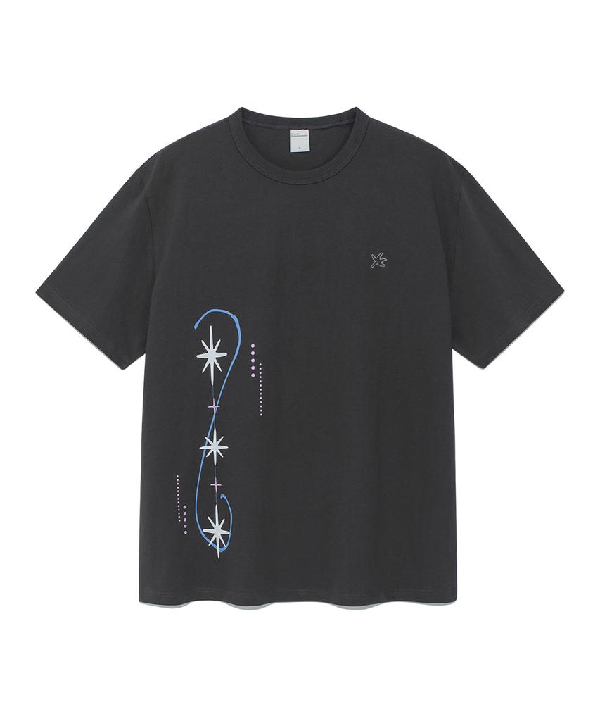 THE COLDEST MOMENT Tcm Kirakira T (Charcoal)