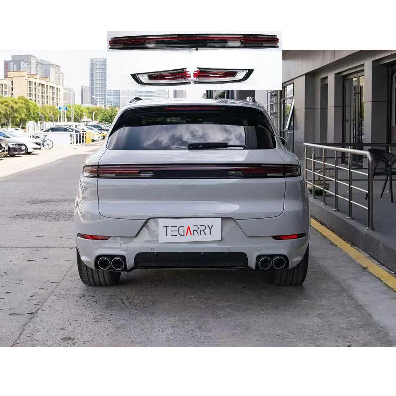 2024 Porsche Cayenne 9Y0.2 Modified Rear Bumper Kit for Low-High Spec To Turbo Model