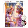 Pearl Painting Kit Princess Rapunzel Handmade DIY Home Decoration Painting