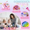 Busy Board Cloth Picture Book for Going Montessori Educational Toy for Girls and Boys Ages and Improves Finger Dressing Color and Shape Perfect As a