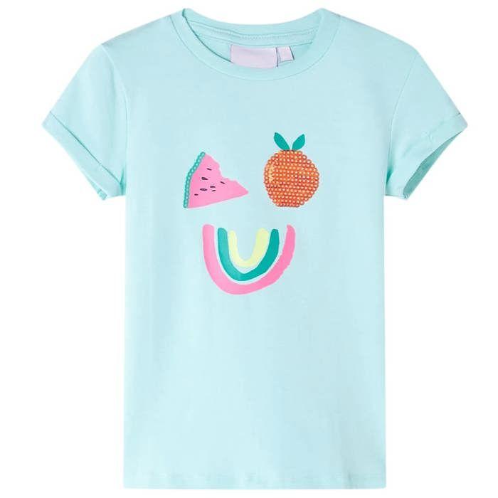 Children's T-shirt Light Aqua 92/104/116/128/140