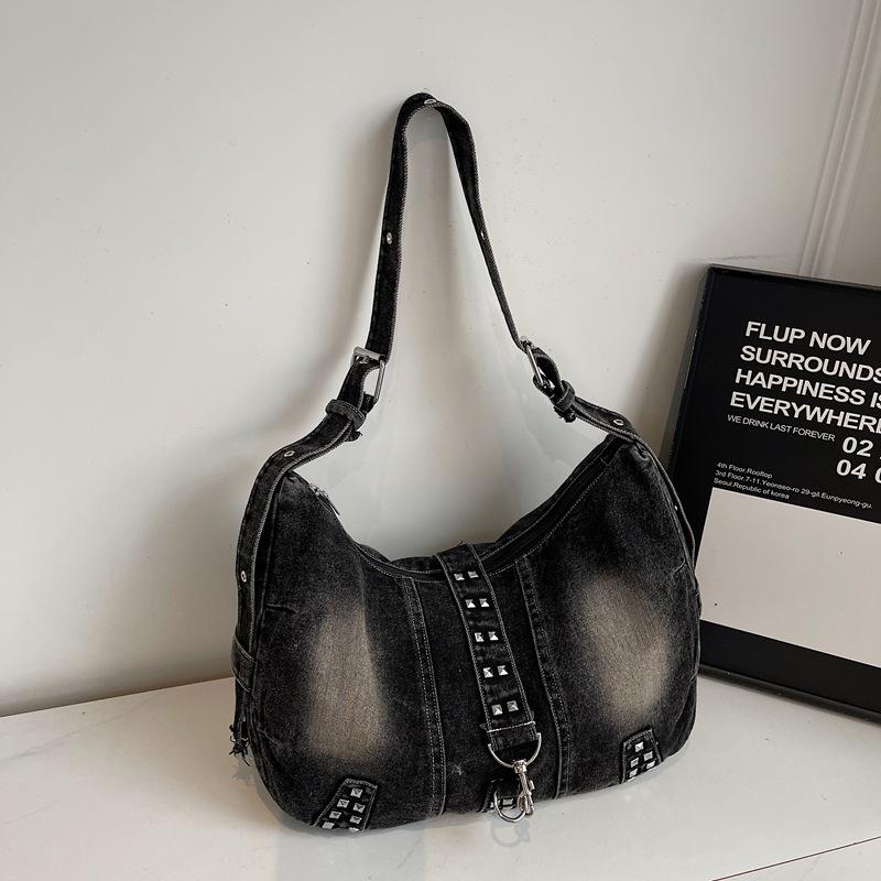 Torba Kowbojska Damska Duża Pojemność Podpachowa Pierogowa Torba na Ramię