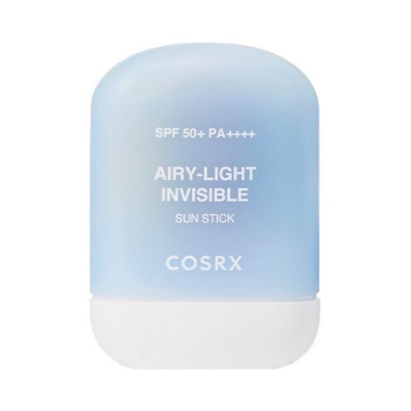 COSRX Airy Light Невидимый солнцезащитный стик SPF50+ PA++++ 19 г – Легкий корейский солнцезащитный стик для невидимой защиты от УФ-излучения