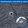 Outdoor Camping Tent Floor Awning Carpet Kits For RV Camper Caravan 240g HDPE Camping Blanket Rug With Loops Nails 2.5x3m