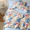 3D pattern beautiful new summer ice feeling summer cool quilt air conditioning quilt naked eye 3D digital relief cool silk quilt 1pcs