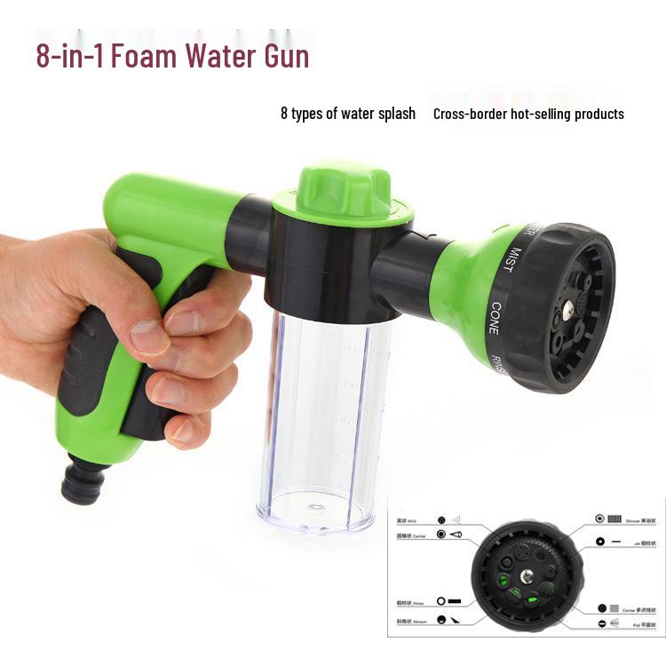 

High-Pressure Foam Water Gun for Car Wash & Home Use чёрный