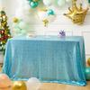 Sparkling Party Sequin Tablecloth Rectangular Table Decoration Creative Table Linen  Hotel