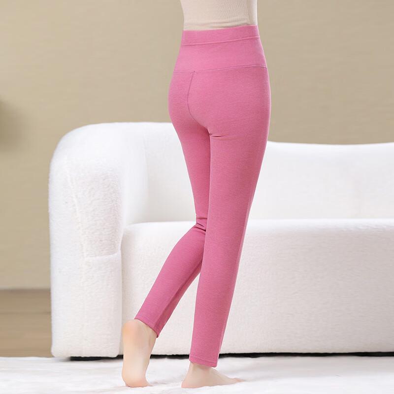 YUZHAOLIN Women's Plus Size Fleece-lined Thermal Pants