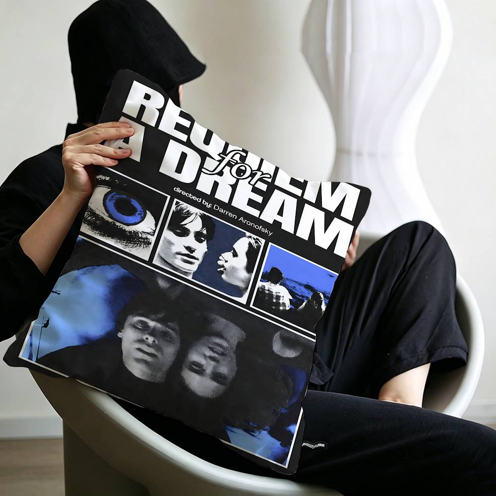 Requiem For A Dream Personalized Pillow Cover Kids Bedroom Wild Party Decor Pillowcase Kid Birthday Shower Gift