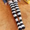 Japanese Girl Animal Modeling Knee Socks Striped Cute Compression Autumn Winter Warm Sock Kawaii Cozy Long Thigh High Socks
