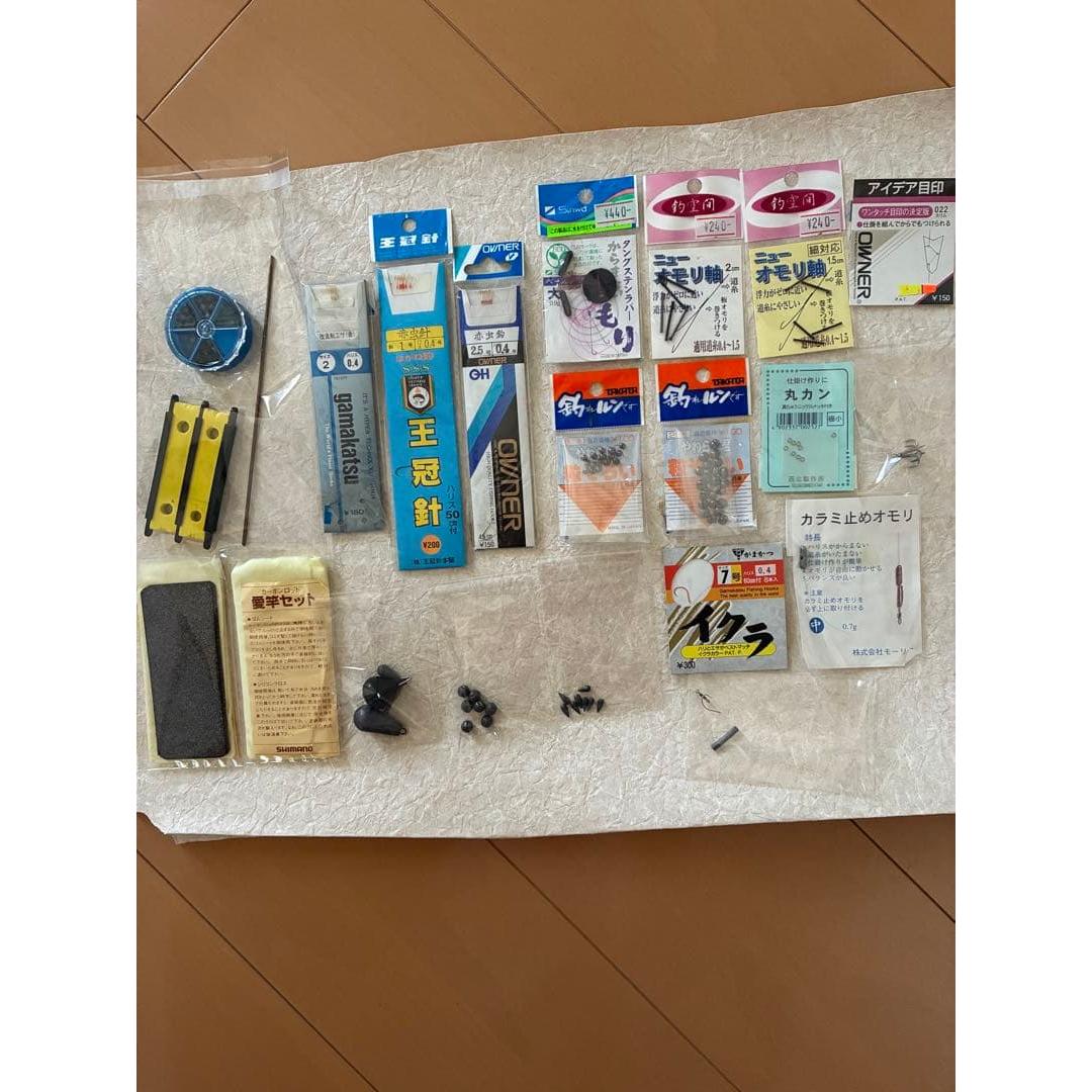 Used Fishing tackle needle weight accessory set bulk sale set