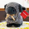 Cute curly wool lamb doll plush toy girl bed sleeping doll warm heart accompany children birthday gift