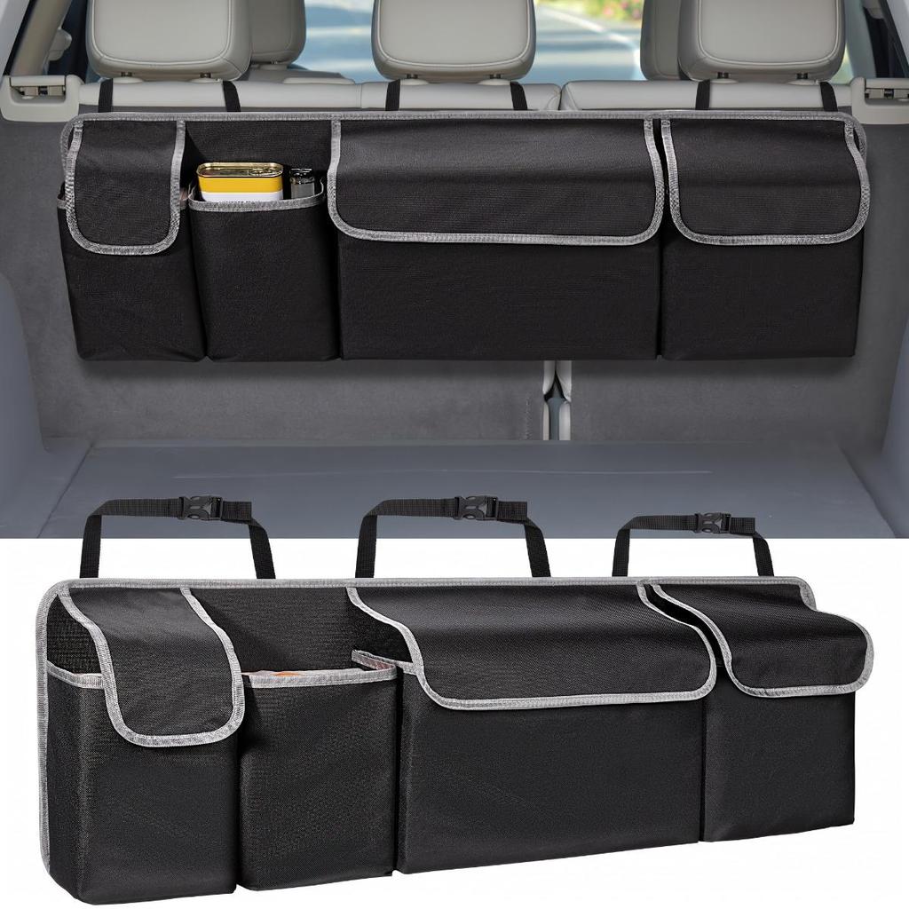 General Motors Car Seat Back Storage Bag Large Capacity 600D Oxford Fabric Multi-Pocket