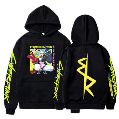 Winter Hoodie Anime Cyberpunk Edgerunners Hoodie