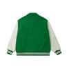 Levis FW22 Single-Breasted Letter Logo Embroidered Polo Baseball Jacket Unisex Jacket Green A5171-0003