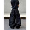 Blaexit American-Style Original Denim Jeans for Men, Vintage Straight-Leg Loose Wide-Leg Baggy Pants
