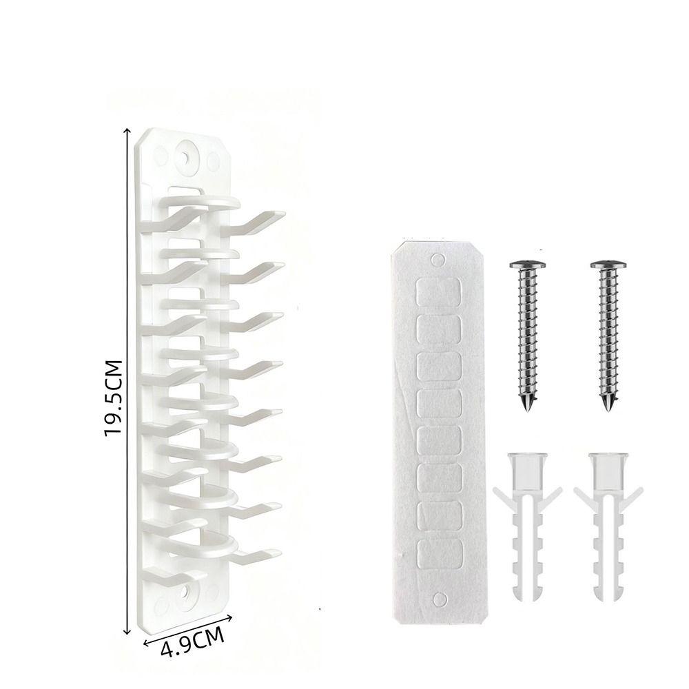 Closet Cap Rack Hat Organizer for Baseball Caps Space Saving Sundries Storage Baseball Caps Organizer for Door Closet Plastic
