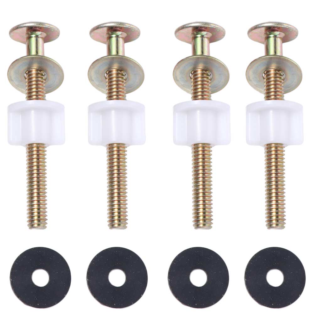 4Pcs Rubber Sealing Ring Toilet Bolts Creative Single Ball Expansion Screw Daily Use