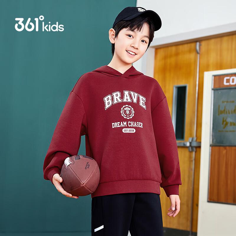 361° Boys' Retro Loose Fit Hooded Sweatshirt