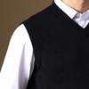 Antonio Men's V-Neck Wool Cashmere Sweater Vest