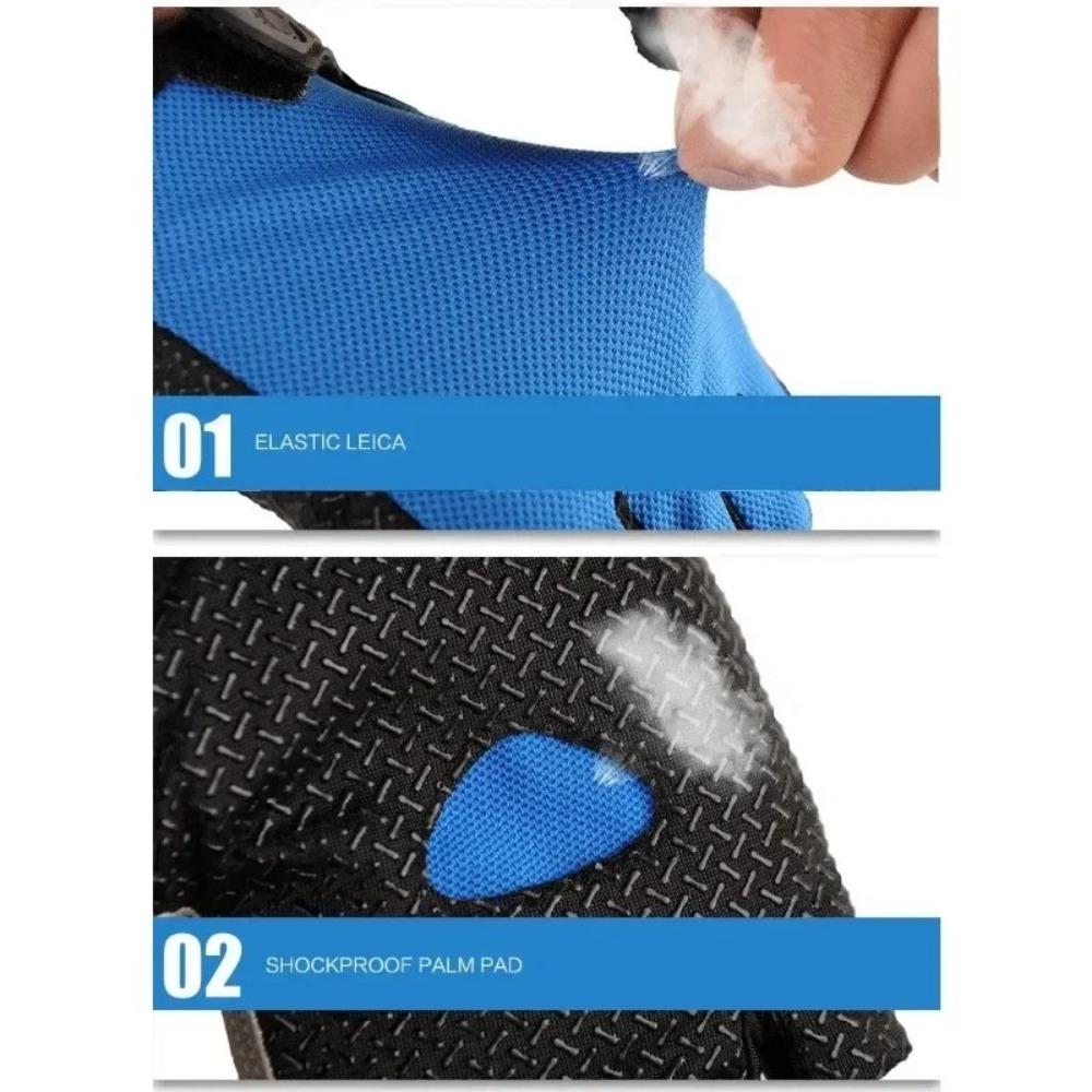 Fingerless Half Finger Gloves Breathable Bicycle Accessories New Gym Training Gloves  for Men Women