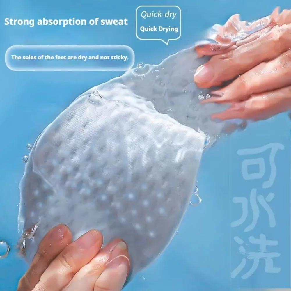 Soft Shock Absorption Mesh Breathable Insoles Sweat Absorb High-elasticity Shock Absorption Memory Foam Cool Feeling Insoles