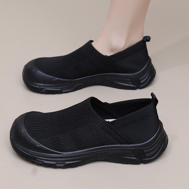 Shoes women's one-pedal shoes lazy shoes women's shoes women's spring and autumn new soft-soled not tired feet breathable shoes