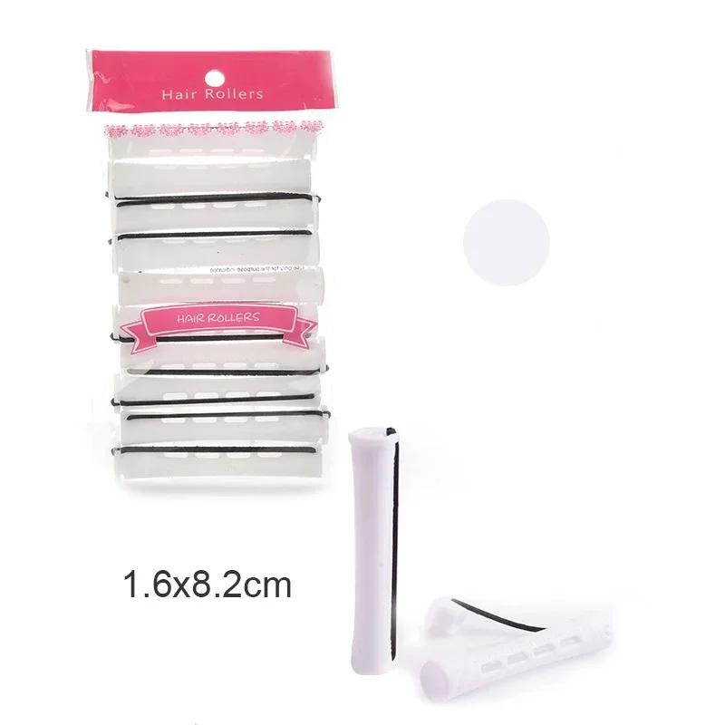 10pcs Hair Curlers Perm Rods Sets Short Cold Wave Rods Hair Curler Heatless Perming Rods Hair Curling Rollers Curling Hair Tools