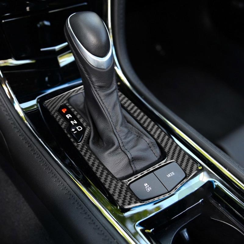 8pcs/set Car Interior Trim Sticker Carbon Fiber Decal Cover Automobile Decoration Accessories Suitable For ATS 2013-2019