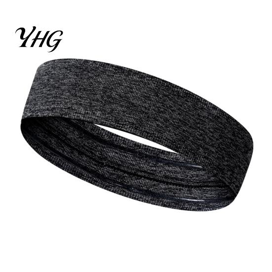 Non Slip Athletic Hair Bands for Running Non-slip Sports Headband Men Women, Breathable Yoga Headband, Moisture Elastic Fitness Training Wicking