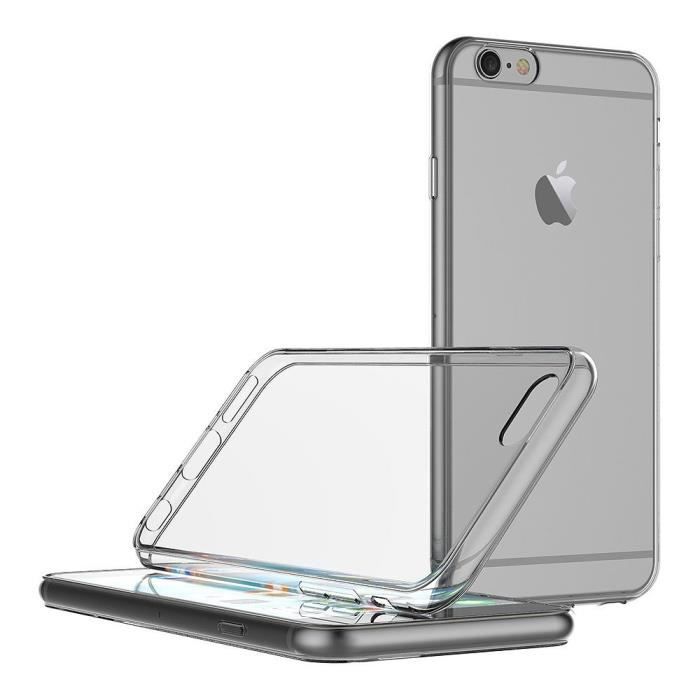 Case - Phonillico® - iPhone 6 - 6S - Soft Silicone - Ultra Slim - Transparent