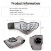 Electric Heat And Vibration Ankle Wrist Massager Hot Compress Therapy Ankle Massage Heated Wrap Support Brace Foot Protector