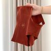 A116 Benmingnian Women's Mid-Waist Red Panties - Sweet Girl Style for 2025 Weddings and Festivities
