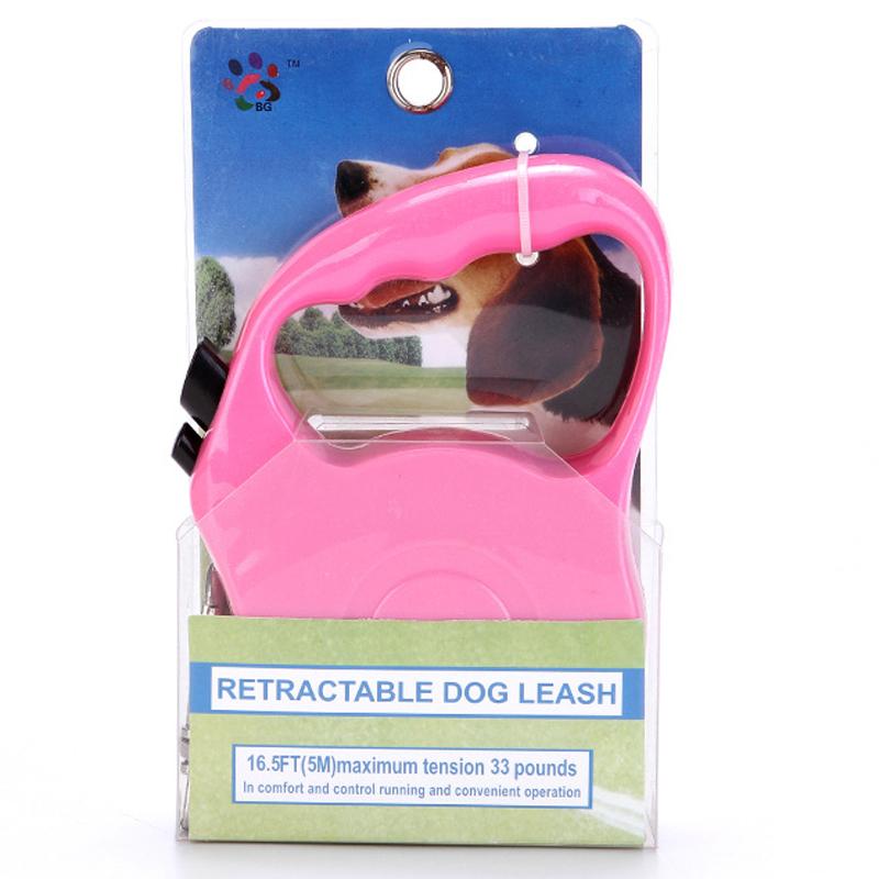 3M/5M Retractable Pet Dog Leash Extending Puppy Walking Leads Pets Quick Release Cat Lead Extending Traction Rope
