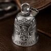 Fahre sicher Ich liebe dich Motorrad Schutzglocke Anhänger Biker Glücksbringer Tägliches Tragen
