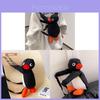 Penguin Cartoon Kids Backpack With Breathable Nylon And Animal Pattern For Preschool Children