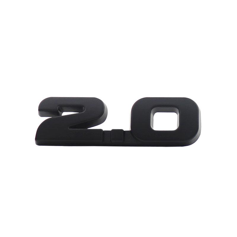 3D Premium 2.0 for Car Fender Trunk Rear Bonnet Decal Emblem Badge Sticker Accessories