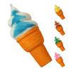 Ice Cream Cone Squeeze Toy Slow-Rising PU Fidget for Stress Relief Soft