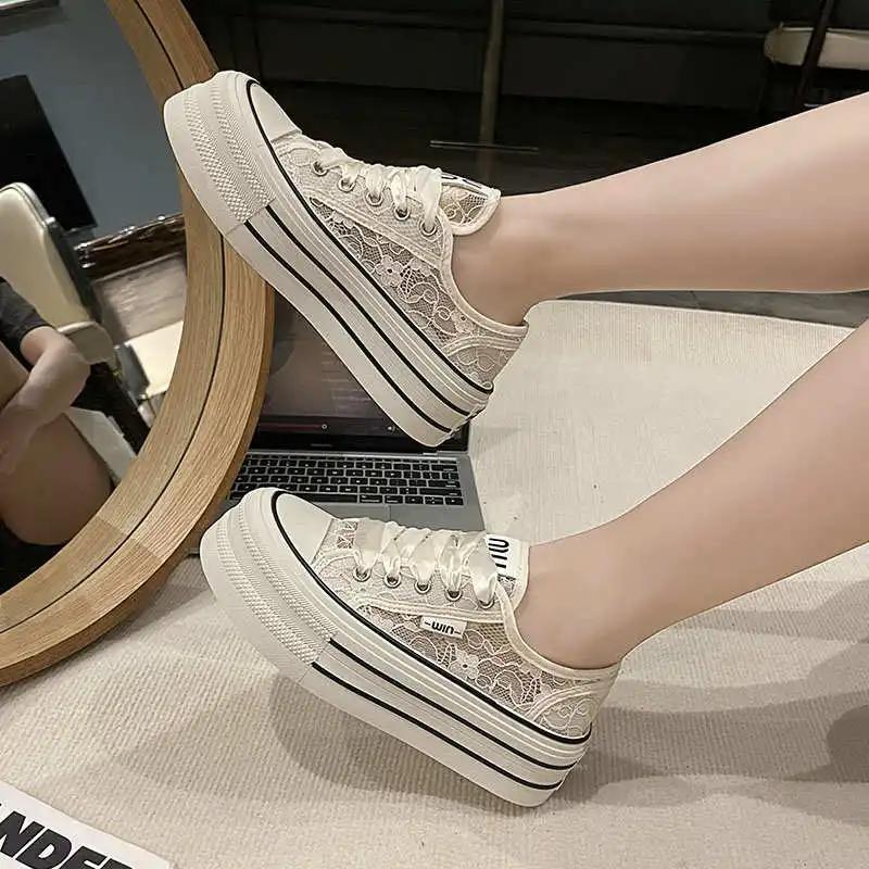 Fashion PU Leather In The Forest Fashion Ladies Tennis Loafers Unique Shoes Sport Sneakers Woman From China Global Brands