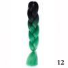 Braids Hair Extensions Balayage Ombre DIY Quick Weave Braiding Hair for Cosplay Daily Use for Women